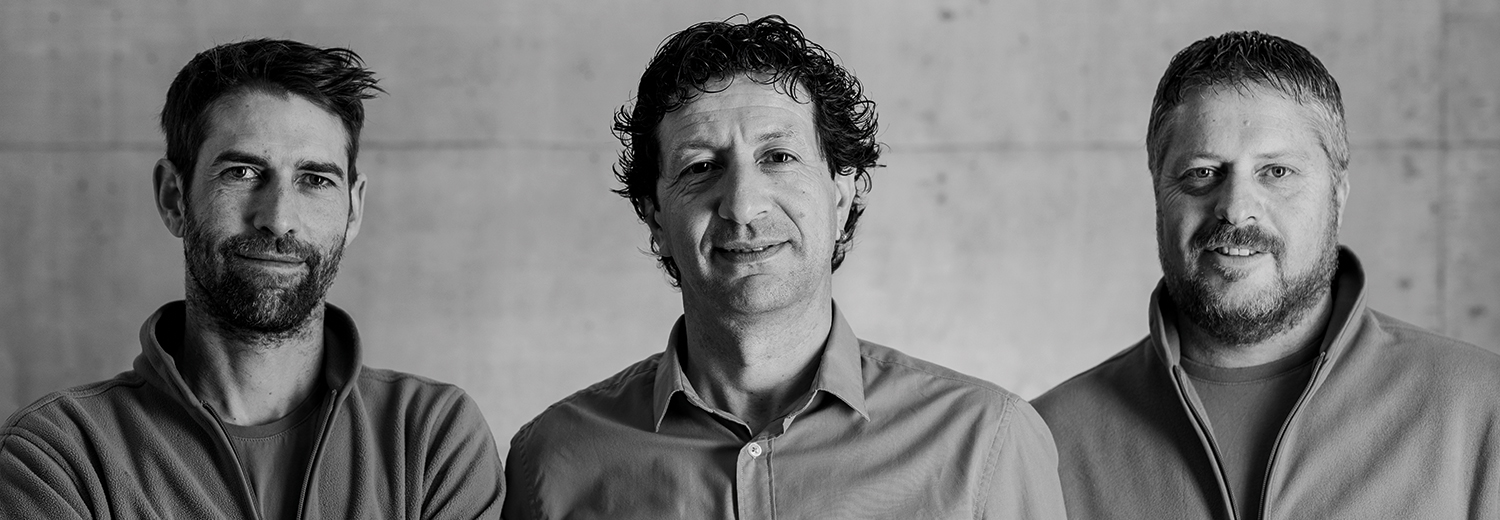 Hannes Brandenberg, Polier Tiefbau | Alberto López, Bauführer Tiefbau | Thomas Dali, Polier Ingenieurbau